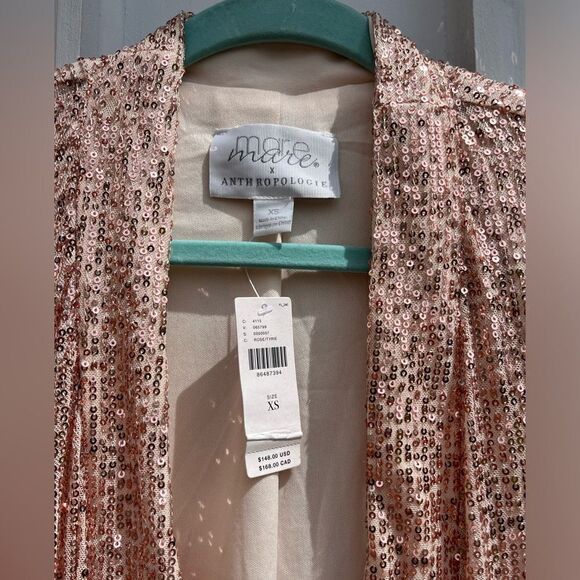 Anthropologie Mare Mare Sequin Duster NWT - Picture 7 of 16